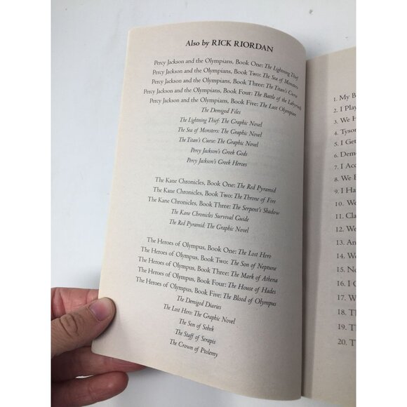 Percy Jackson and the Olympians, Book Two the Sea of Monsters By: Rick Riordan - Picture 8 of 16